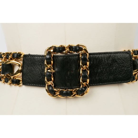 Chanel belt chains leather - Picture 6 of 10